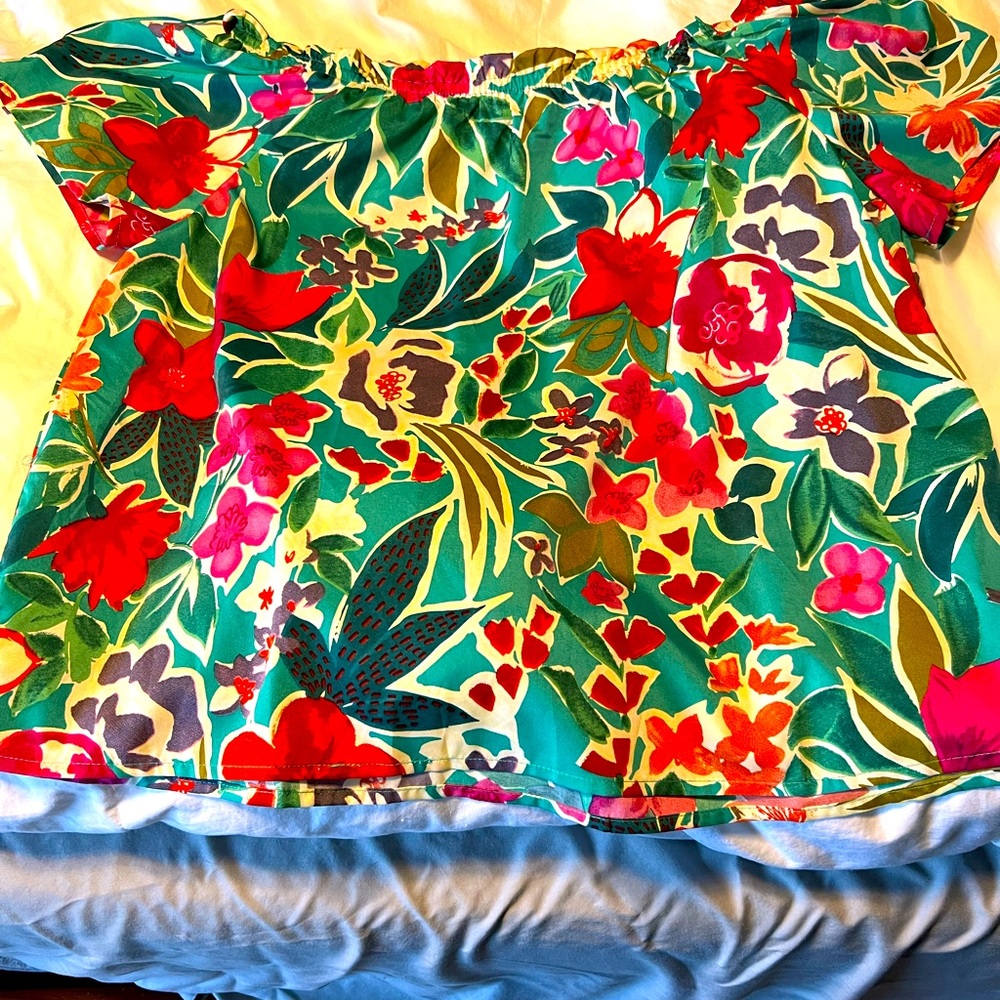 Off the shoulder beautiful blouse